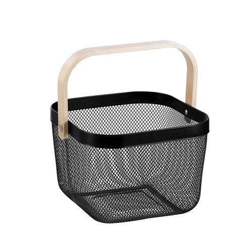 Black Mesh Basket - Small