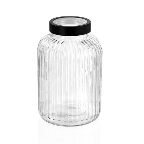 Black Glass Jar - 5L