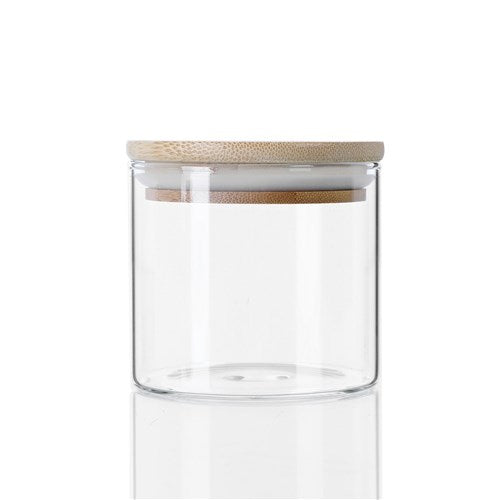 Bamboo Glass Jar - 345ml