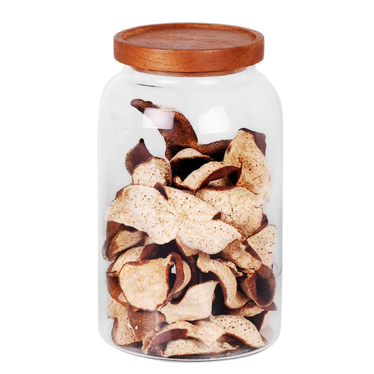 Wood Glass Jar - 2750ml